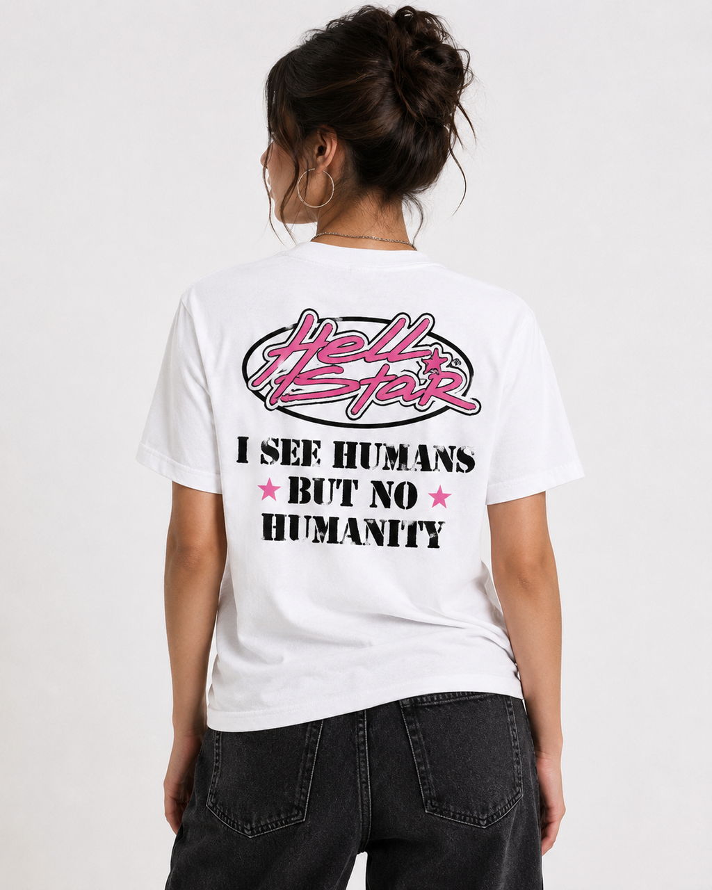 Hellstar I See Humans But No Humanity Corte Unisex
